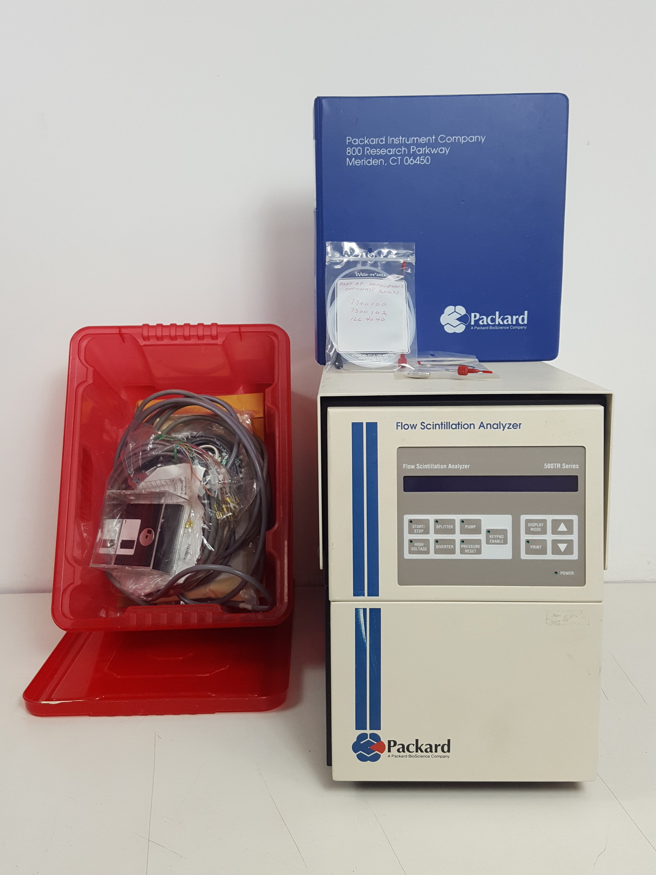 Image of Packard 500TR Series Flow Scintillation Analyser D515F01 & Accessories Lab