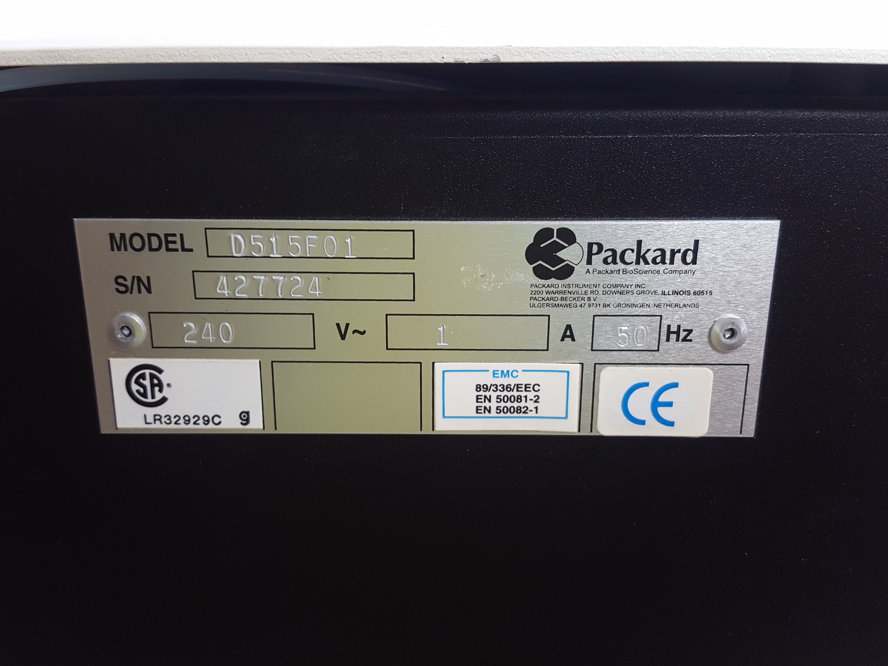 Image of Packard 500TR Series Flow Scintillation Analyser D515F01 & Accessories Lab