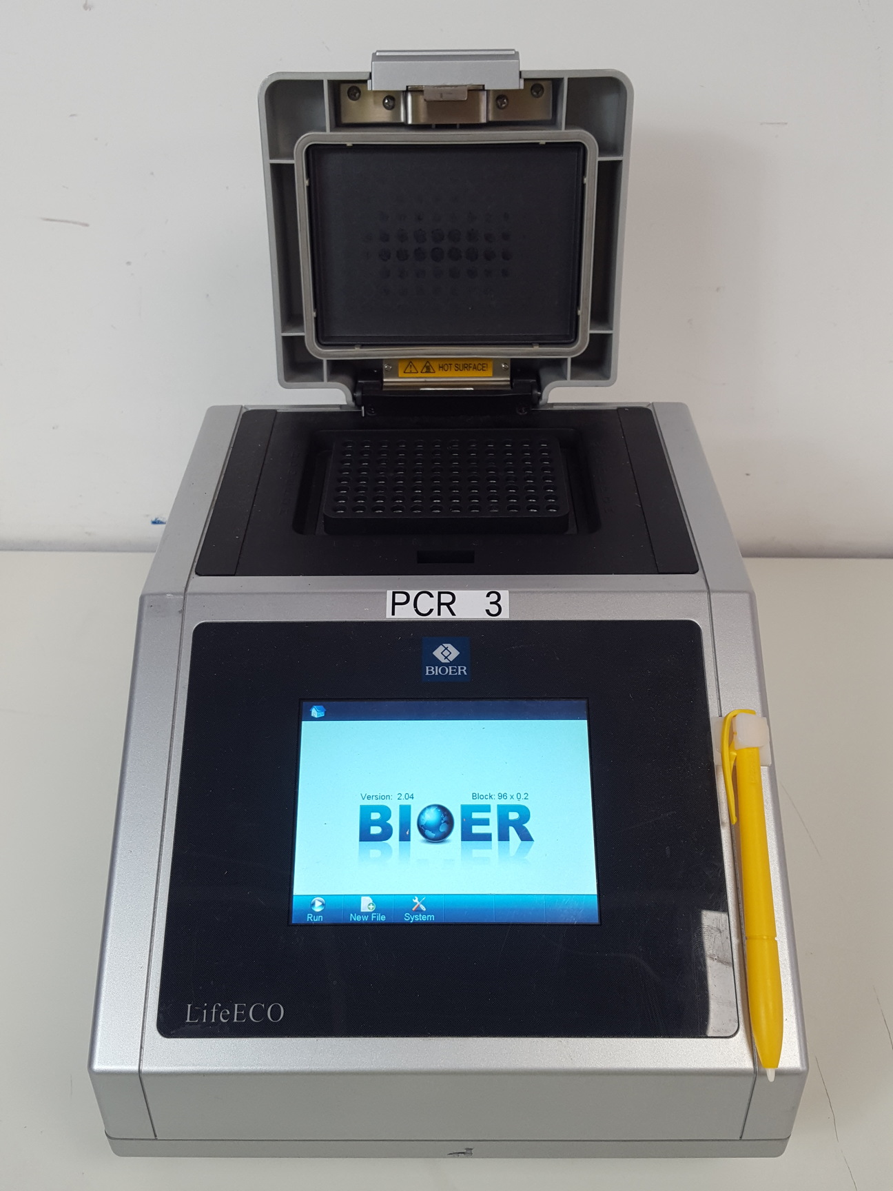 Image of BIOER PCR Thermal Cycler Life ECO  w/ Software Ver 2.04 Lab