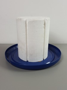Thumbnail image of Taylor Wharton K Series 561-031-G1 Liquid Nitrogen Dewar w/ Racks & Trolley Lab