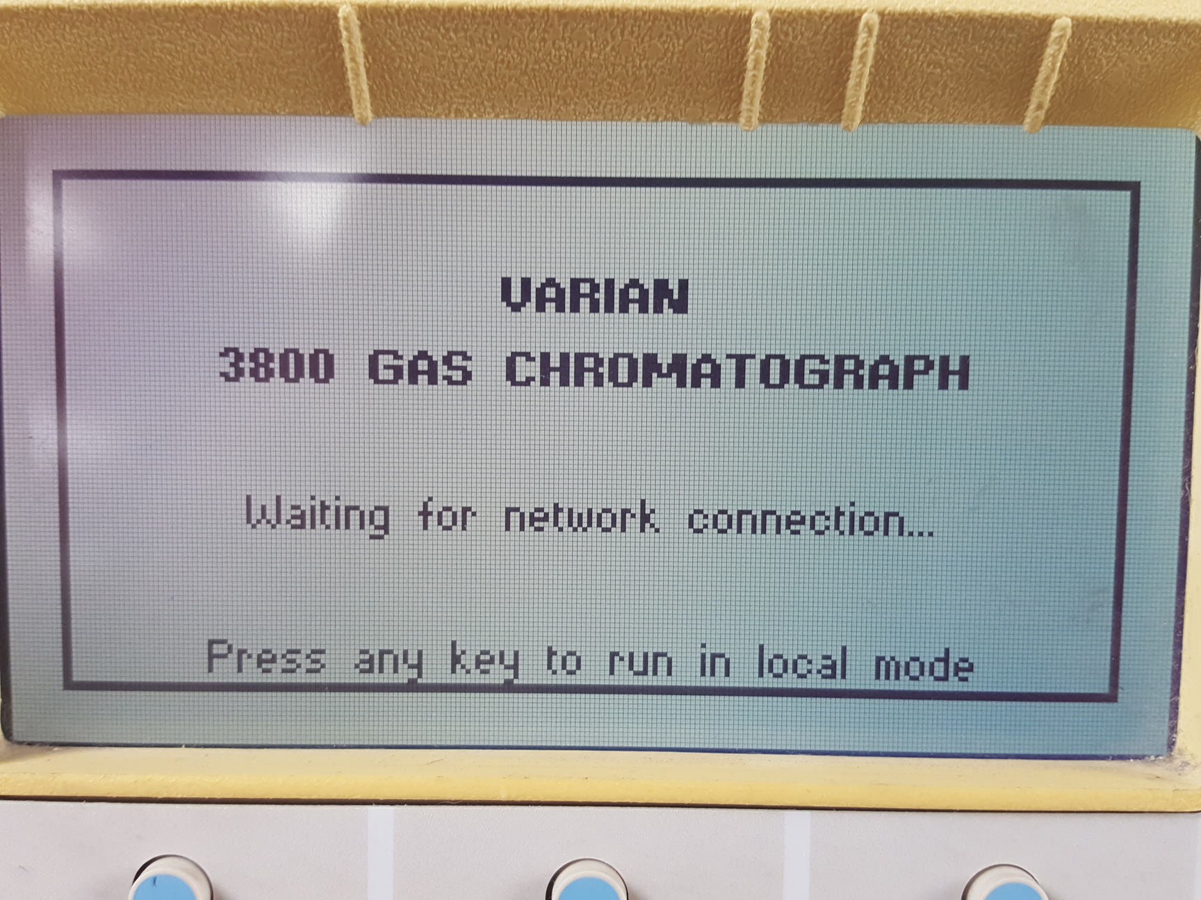 Image of Varian 3800 GC Gas Chromatograph Lab