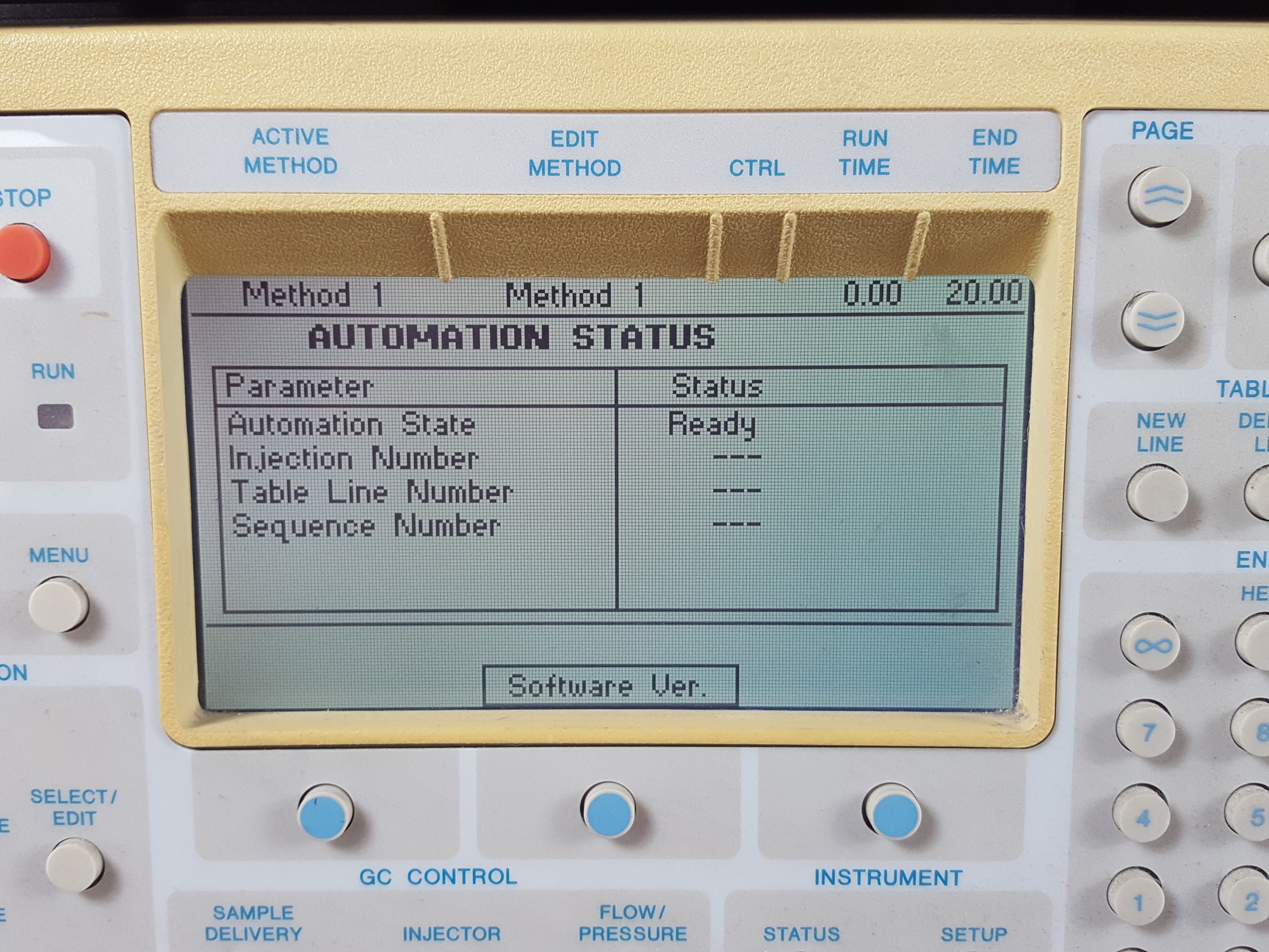 Image of Varian 3800 GC Gas Chromatograph Lab