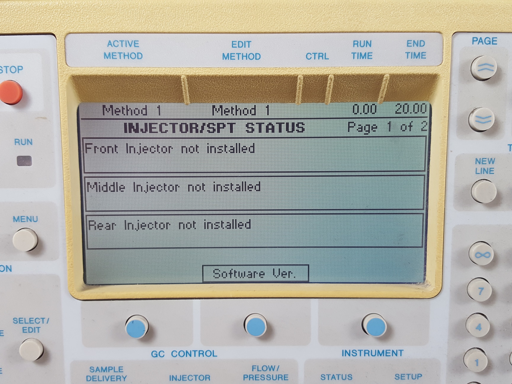 Image of Varian 3800 GC Gas Chromatograph Lab
