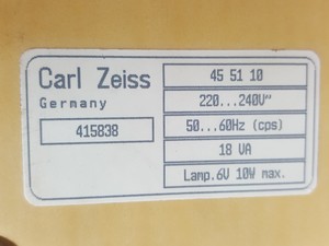 Thumbnail image of Zeiss Stemi DRC Stereo Zoom Laboratory Microscope - 2X 4X Lab