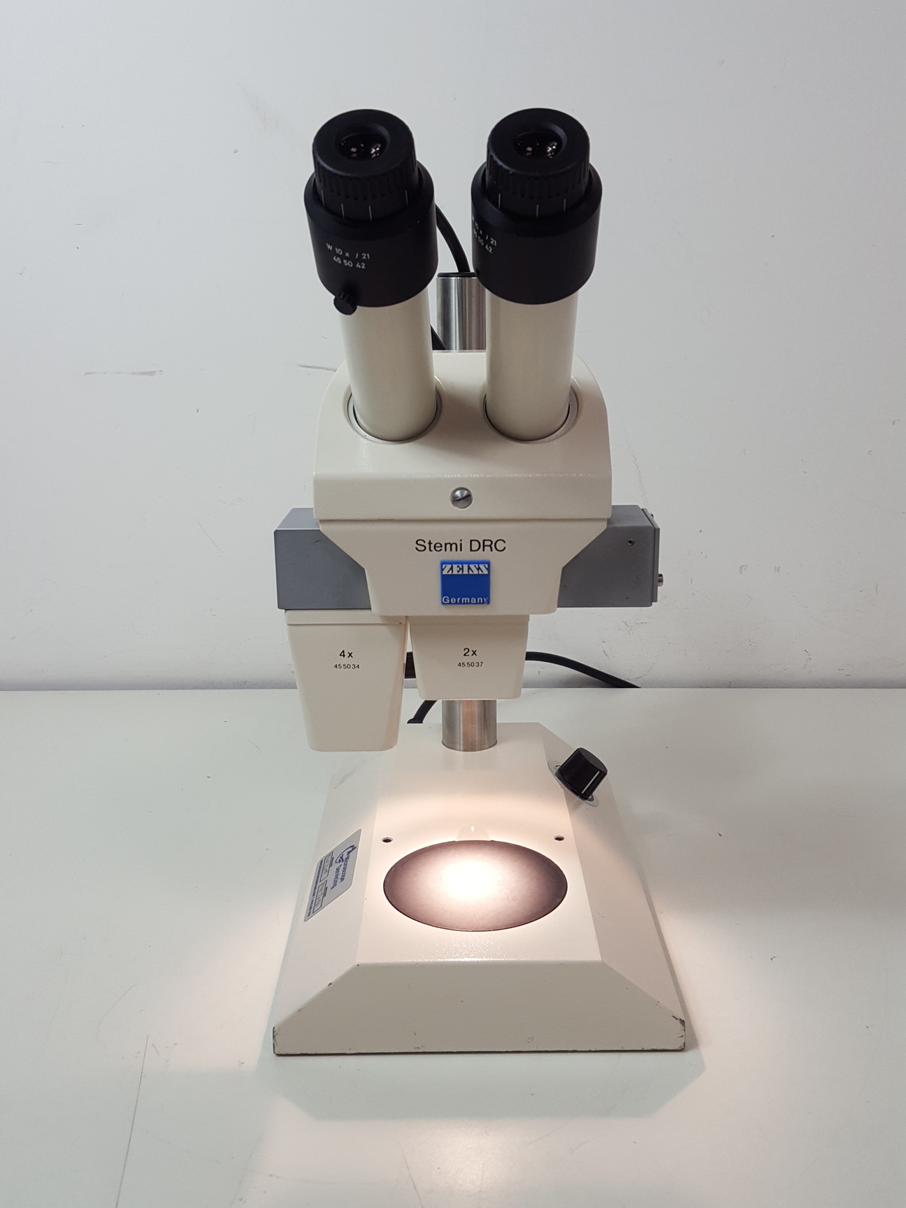 Image of Zeiss Stemi DRC Stereo Zoom Laboratory Microscope - 4X 2X Lab Stereoscopic