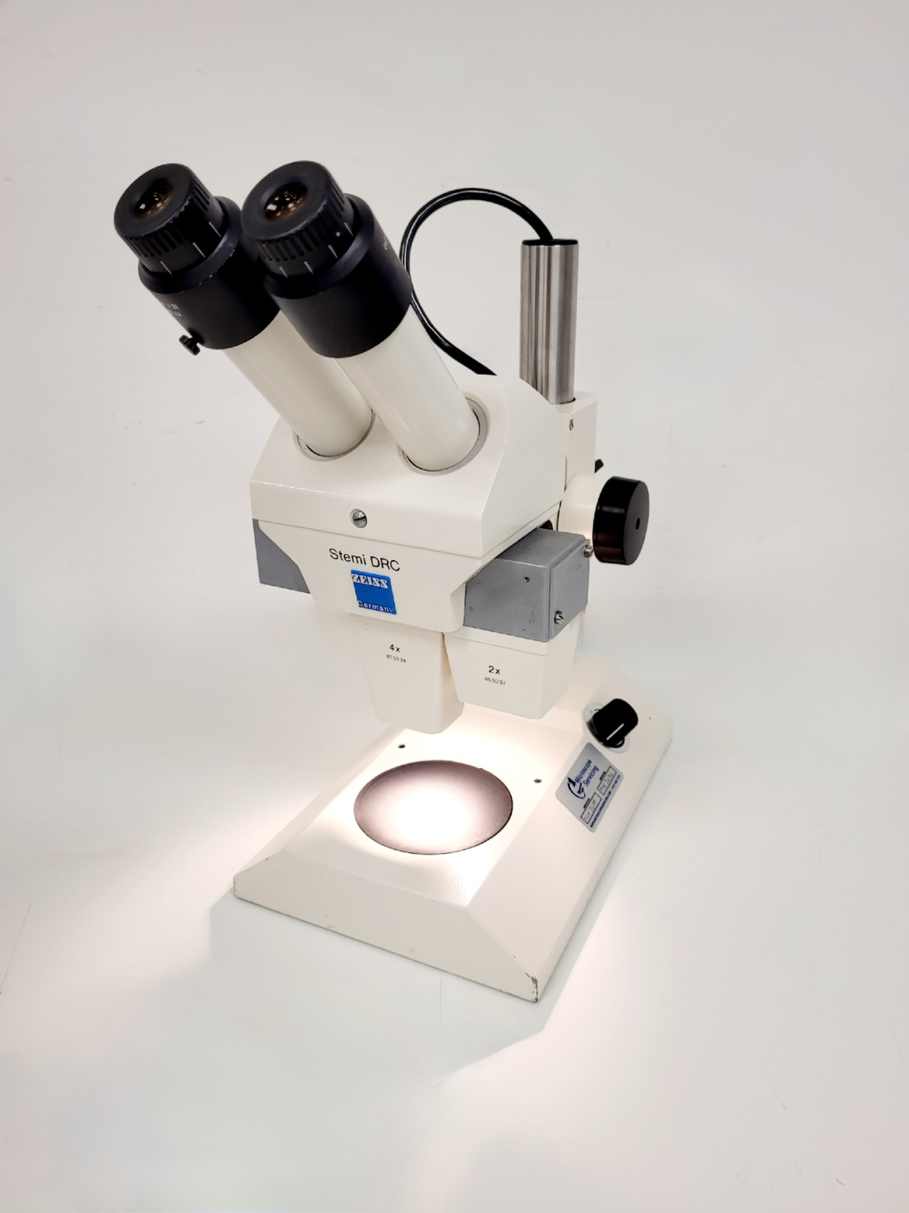 Image of Zeiss Stemi DRC Stereo Zoom Laboratory Microscope - 4X 2X Lab Stereoscopic