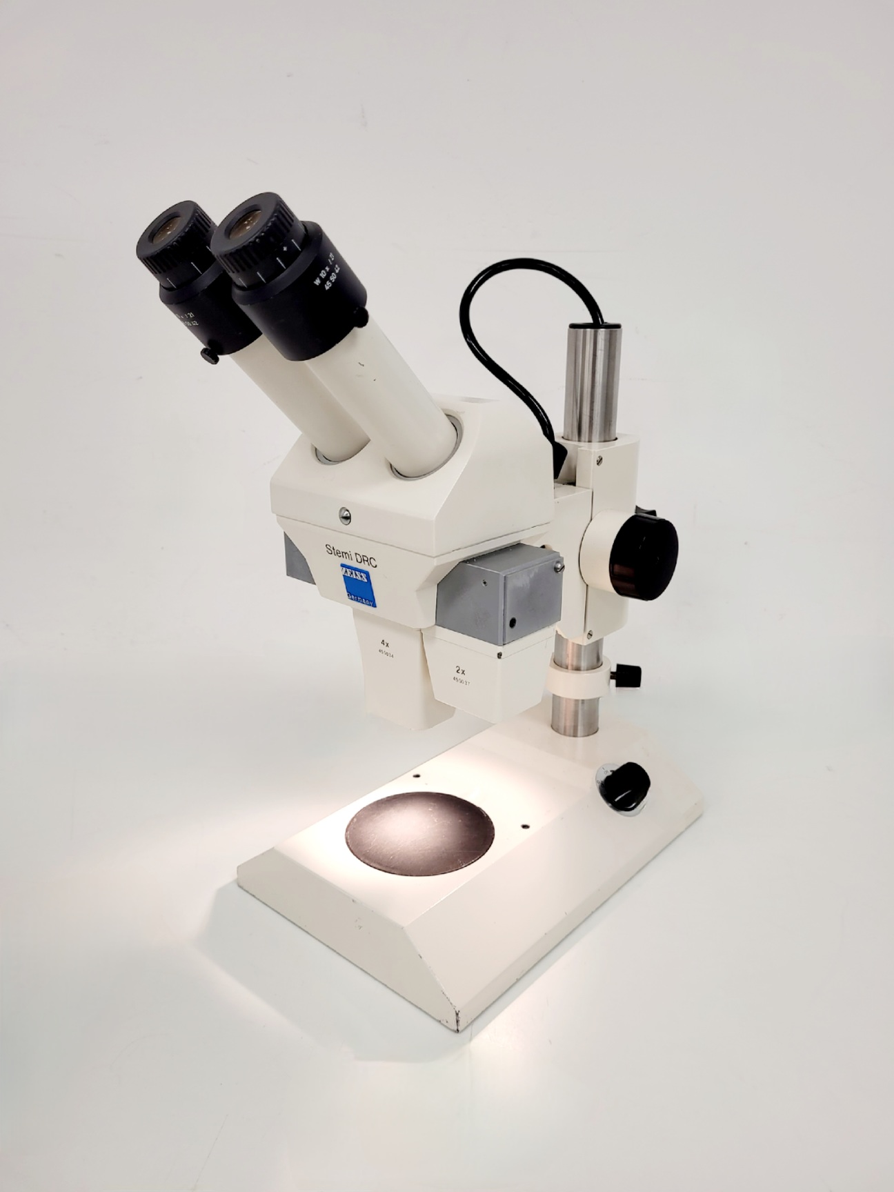 Image of Zeiss Stemi DRC Stereo Zoom Laboratory Microscope - Fixed Objectives 4X 2X Lab
