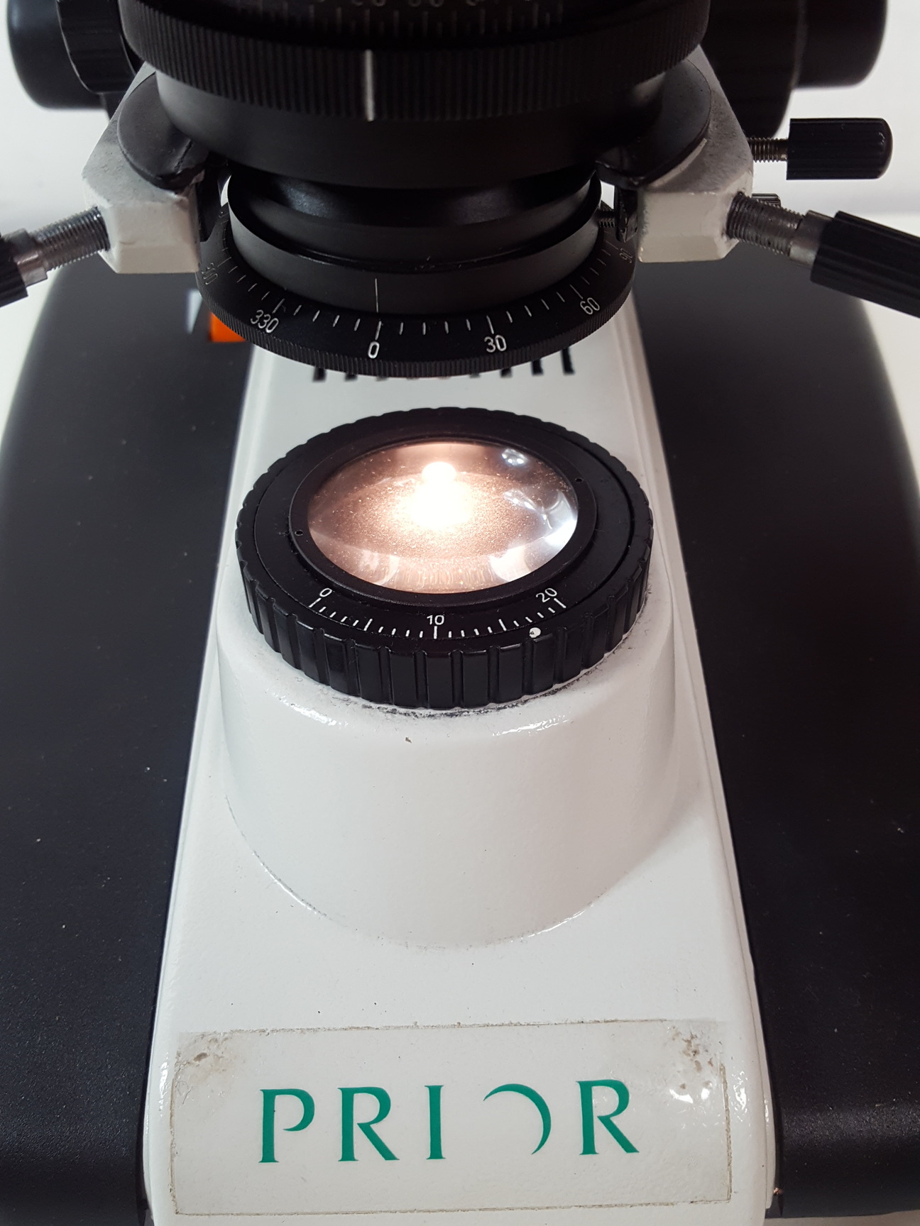 Image of Prior PX031POL Monocular Lab Microscope + 3 x Objectives Lab - Spares Repairs