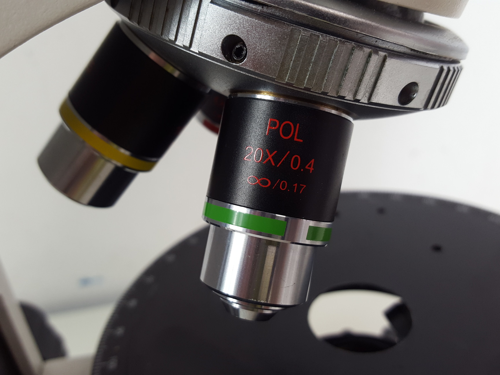 Image of Prior PX031POL Monocular Lab Microscope + 3 x Objectives Lab - Spares Repairs