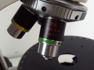 Thumbnail image of Prior PX031POL Monocular Lab Microscope + 3 x Objectives Lab - Spares Repairs