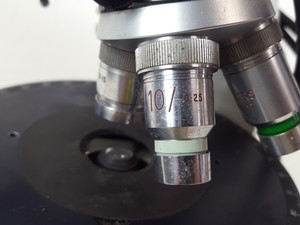 Thumbnail image of Vickers Instruments Microscope w/ 3 x Objectives 40/ 0.70 10/ 0.25 