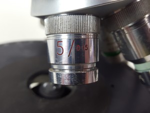 Thumbnail image of Vickers Instruments Microscope w/ 3 x Objectives 40/ 0.70 10/ 0.25 