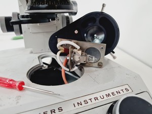 Thumbnail image of Vickers Instruments Microscope w/ 3 x Objectives 40/ 0.70 10/ 0.25 