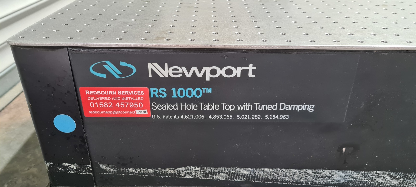 Image of Newport RS 1000 Sealed Hole Vibration Isolation Table I-2000 Lab