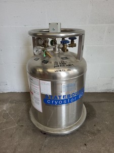 Thumbnail image of Statebourne Cryostor 60 Nitrogen Storage Cylinder Dewar Tank (60L) Lab