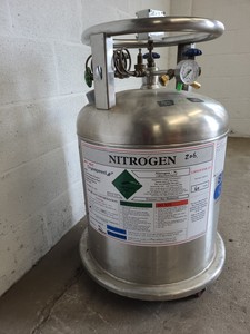 Thumbnail image of Statebourne Cryostor 60 Nitrogen Storage Cylinder Dewar Tank (60L) Lab