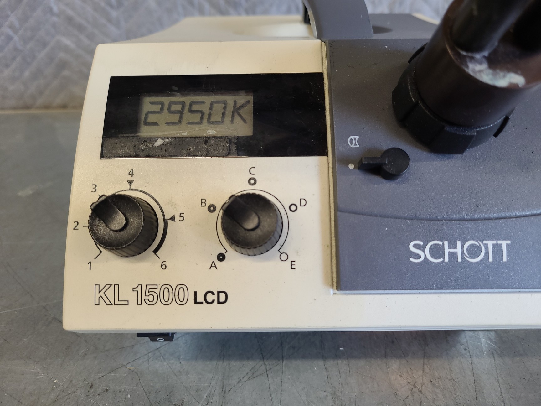 Image of Schott KL1500 Halogen Microscope Light Source Lab