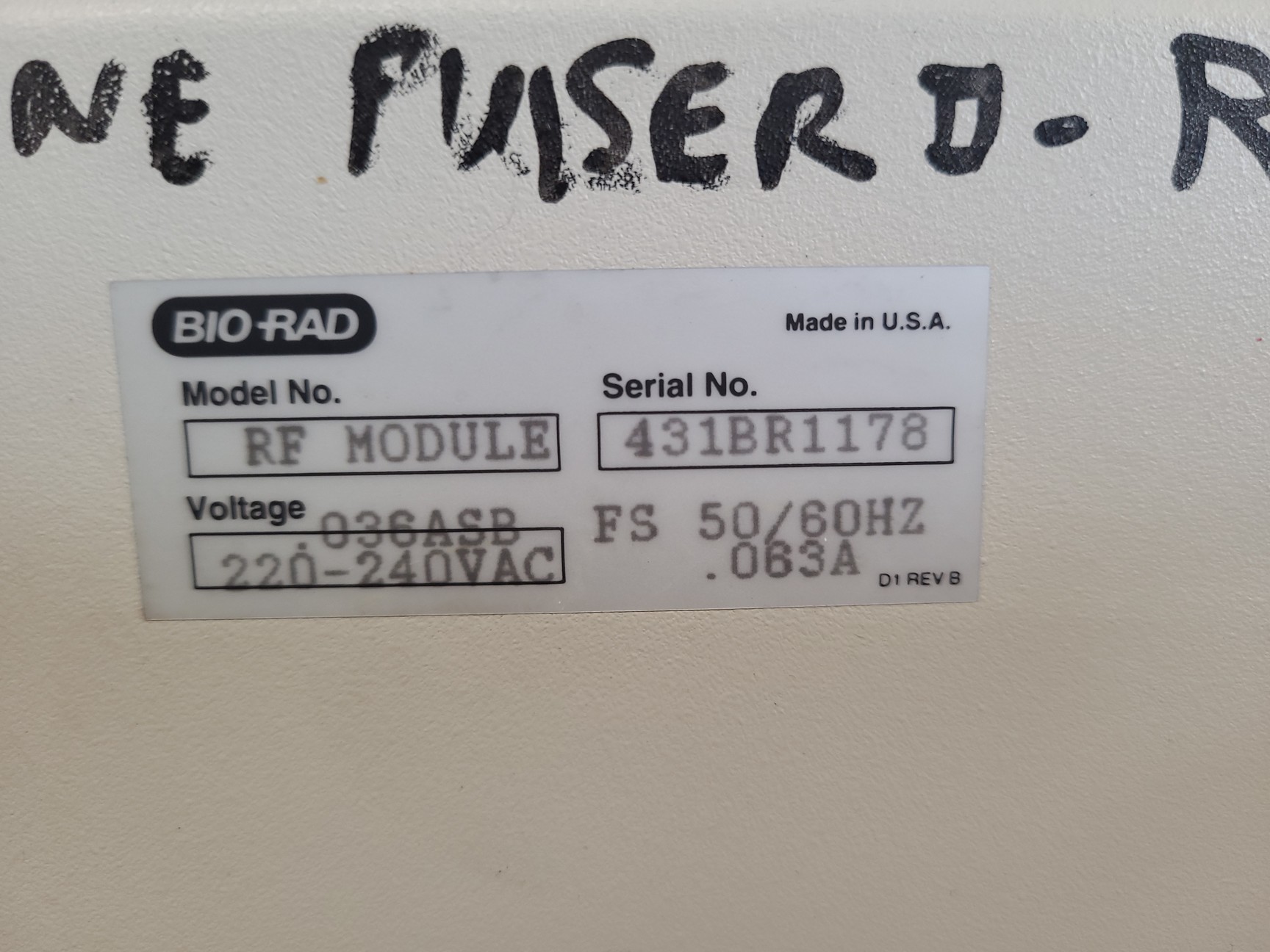 Image of Bio-Rad Gene Pulser II Electroporation System Lab