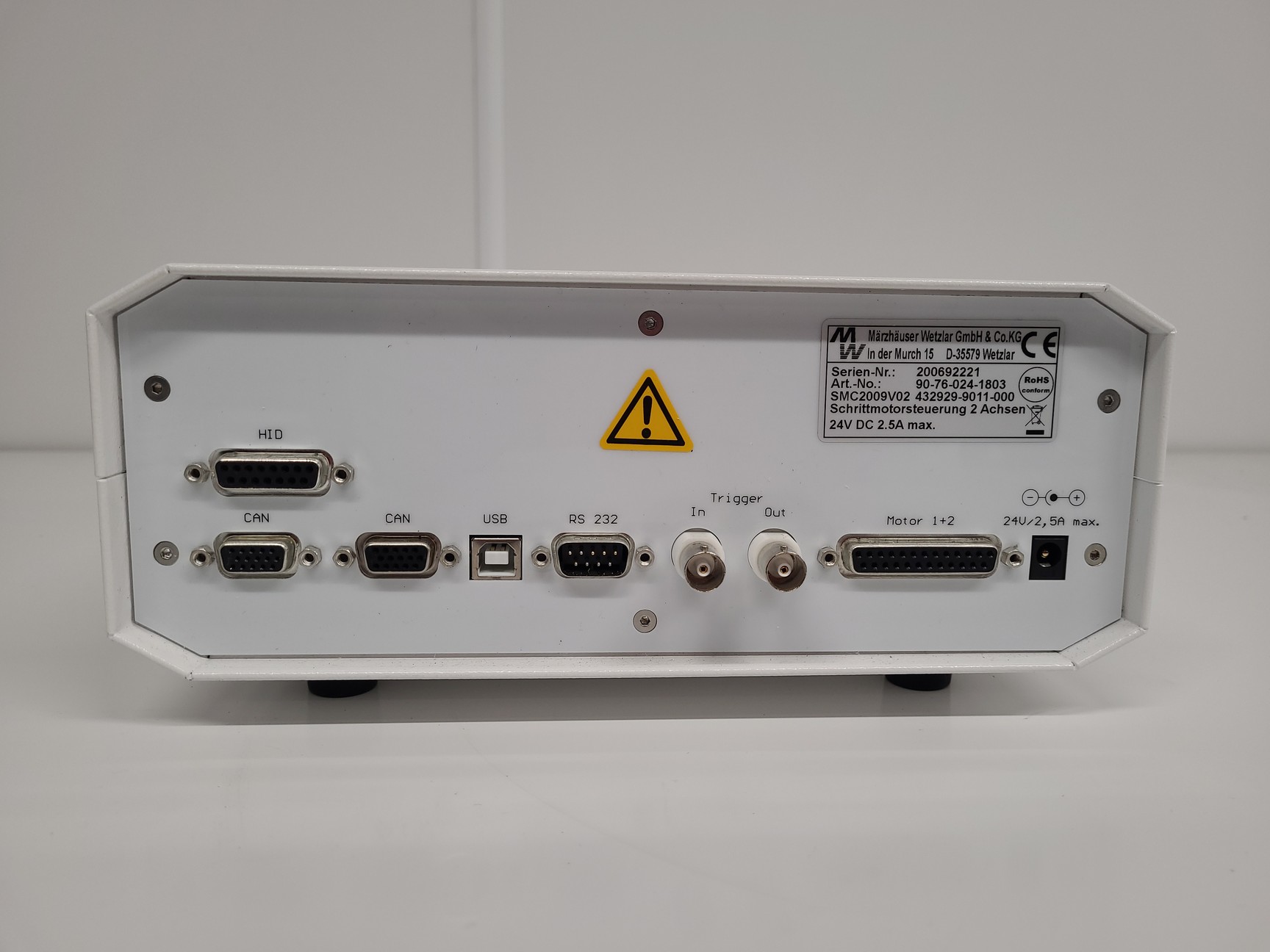 Image of Marzhauser SMC-2009 2-Axis Stepper Motor Stage Controller Lab