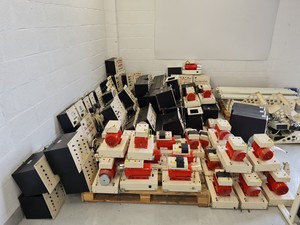Thumbnail image of Job Lot of Feedback Instruments Power Teaching Equipment with Racks Lab