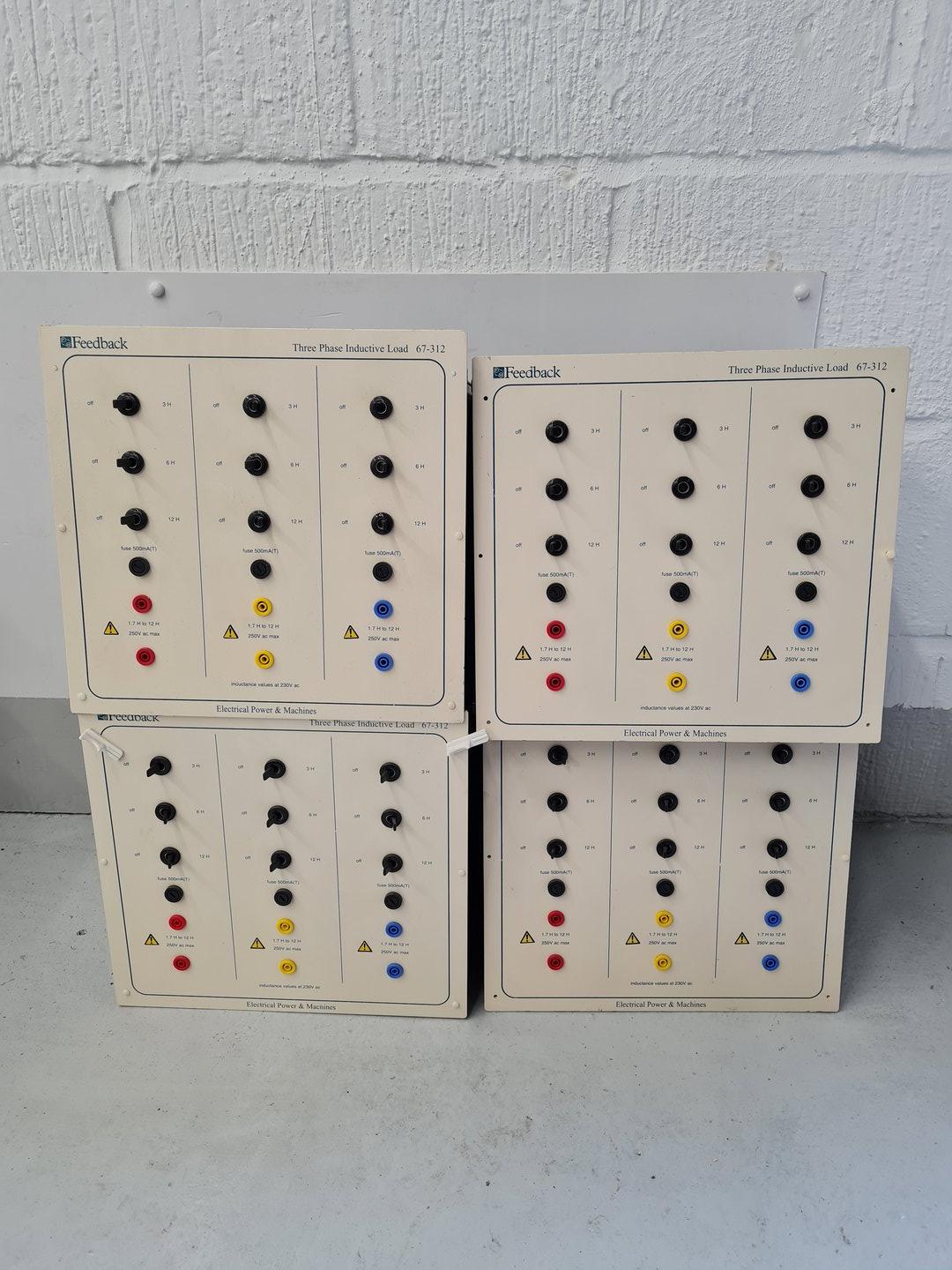 Image of Job Lot of Feedback Instruments Power Teaching Equipment with Racks Lab
