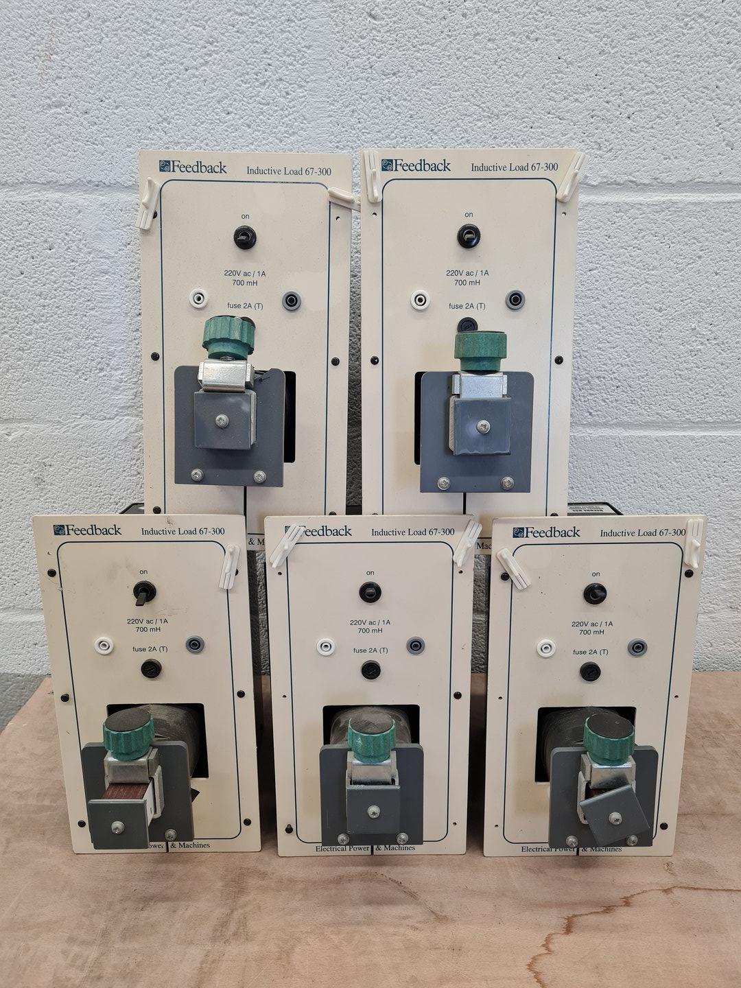 Image of Job Lot of Feedback Instruments Power Teaching Equipment with Racks Lab