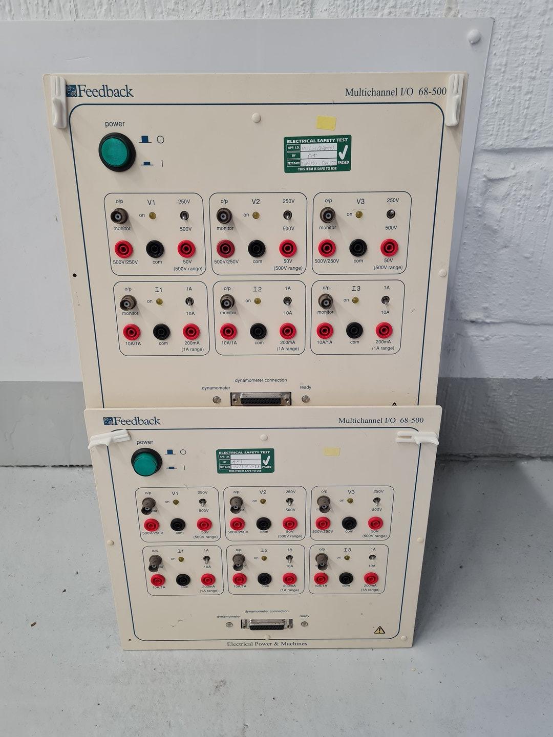 Image of Job Lot of Feedback Instruments Power Teaching Equipment with Racks Lab