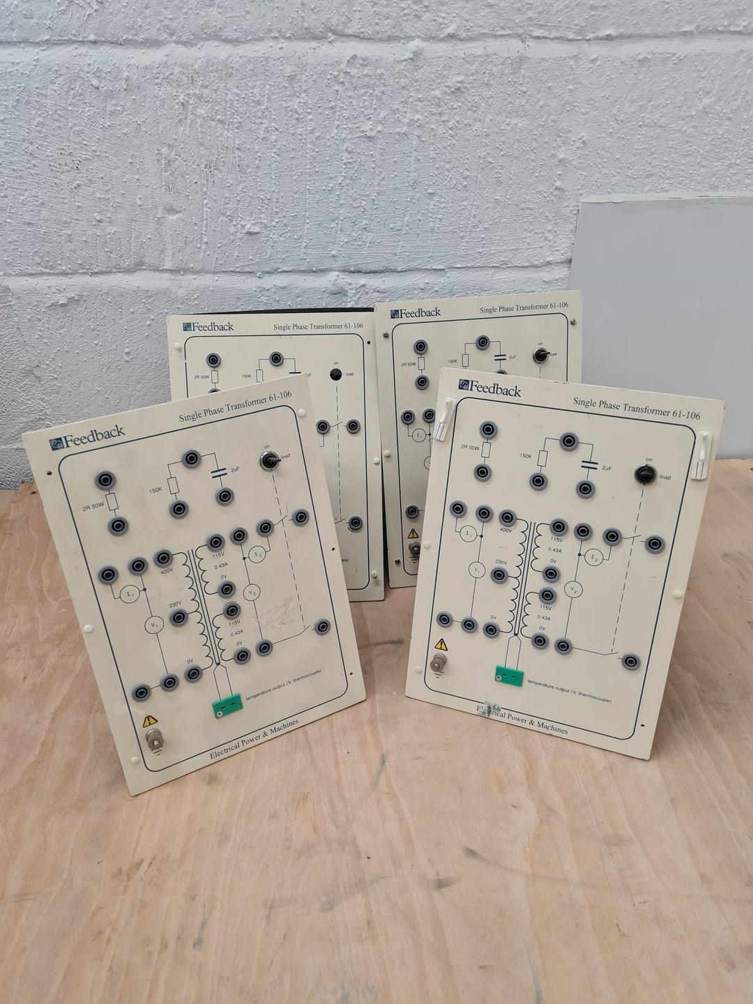 Image of Job Lot of Feedback Instruments Power Teaching Equipment with Racks Lab