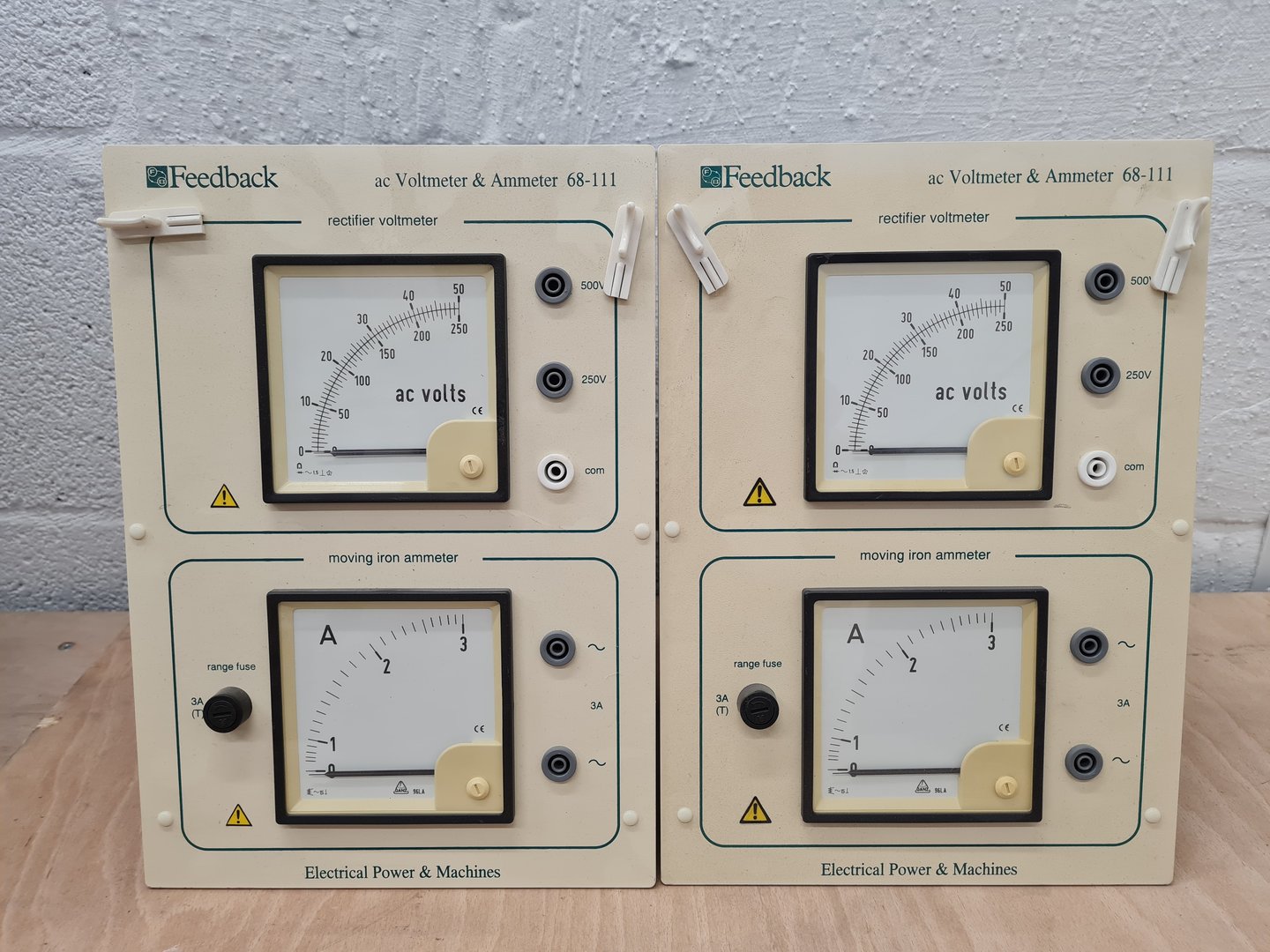 Image of Job Lot of Feedback Instruments Power Teaching Equipment with Racks Lab