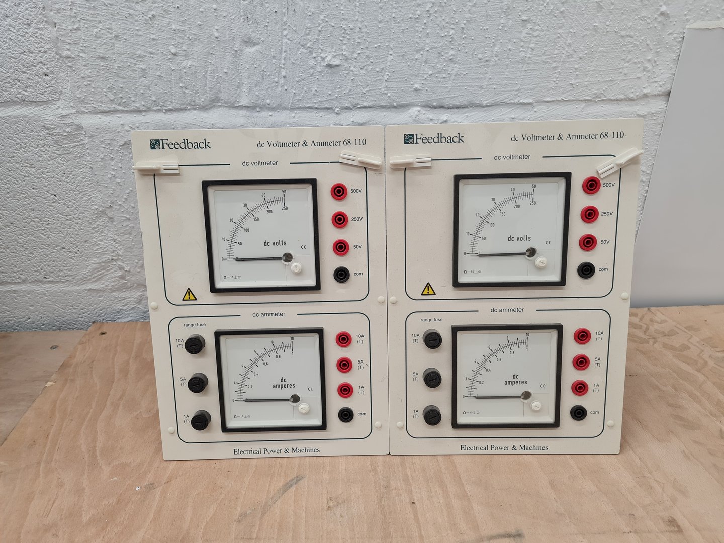 Image of Job Lot of Feedback Instruments Power Teaching Equipment with Racks Lab