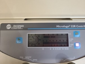 Thumbnail image of Beckman Microfuge 22R Refrigerated Centrifuge with F241.5P 14000rpm Rotor Lab