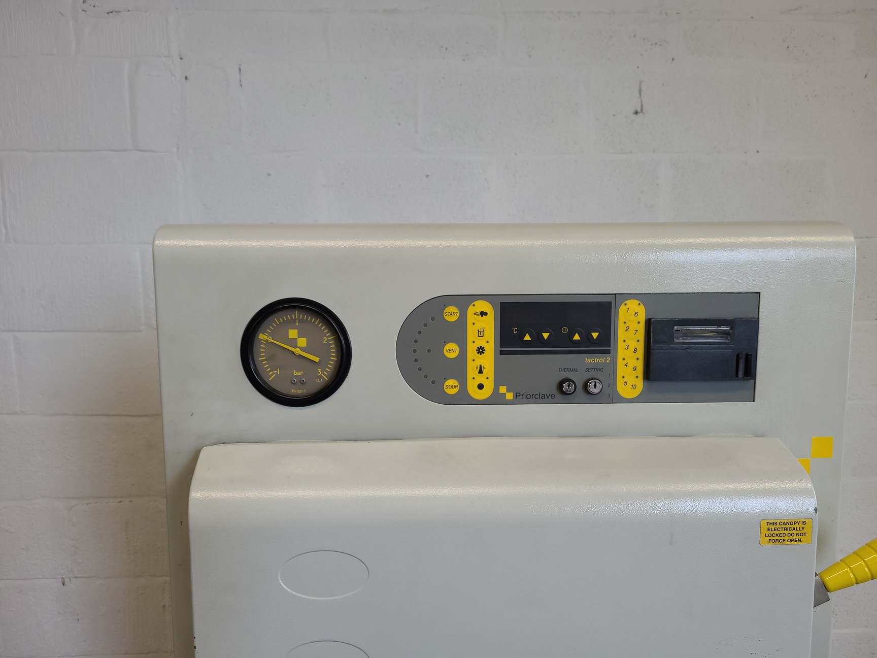 Image of Priorclave Tactrol 2 PS/QCS/EH150 Laboratory Autoclave Lab Spares/Repairs