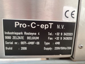 Thumbnail image of Pro-C-Ept Model 4M8 Fluid Bed Dryer / Granulator Lab Spares/Repairs