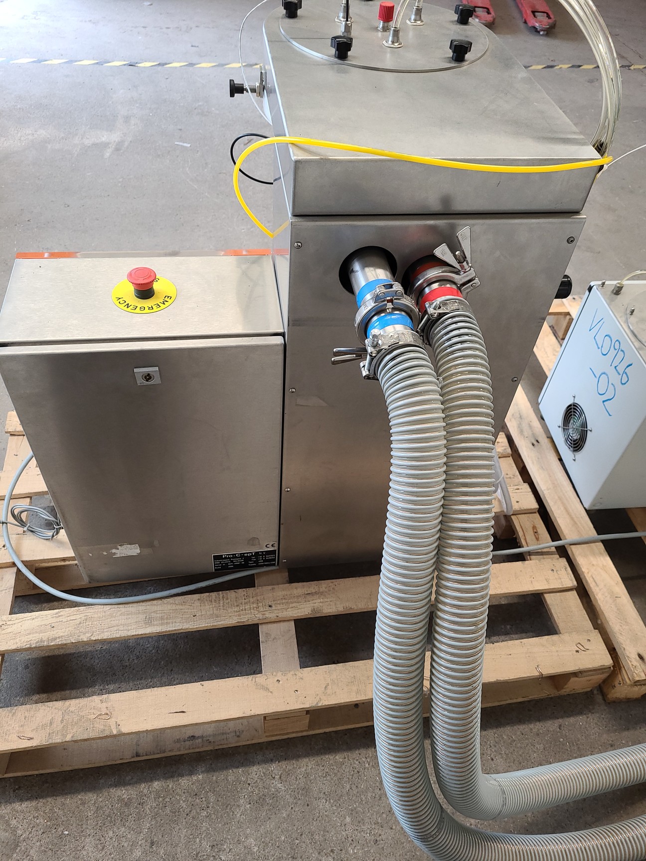 Image of Pro-C-Ept Model 4M8 Fluid Bed Dryer / Granulator Lab Spares/Repairs
