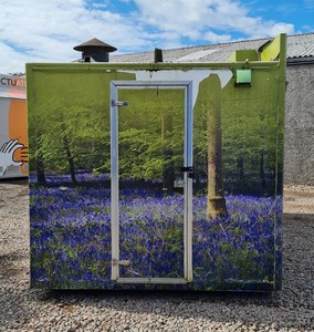 Thumbnail image of Static Catering Unit for Food Truck Service with Roller Shutter & Equipment