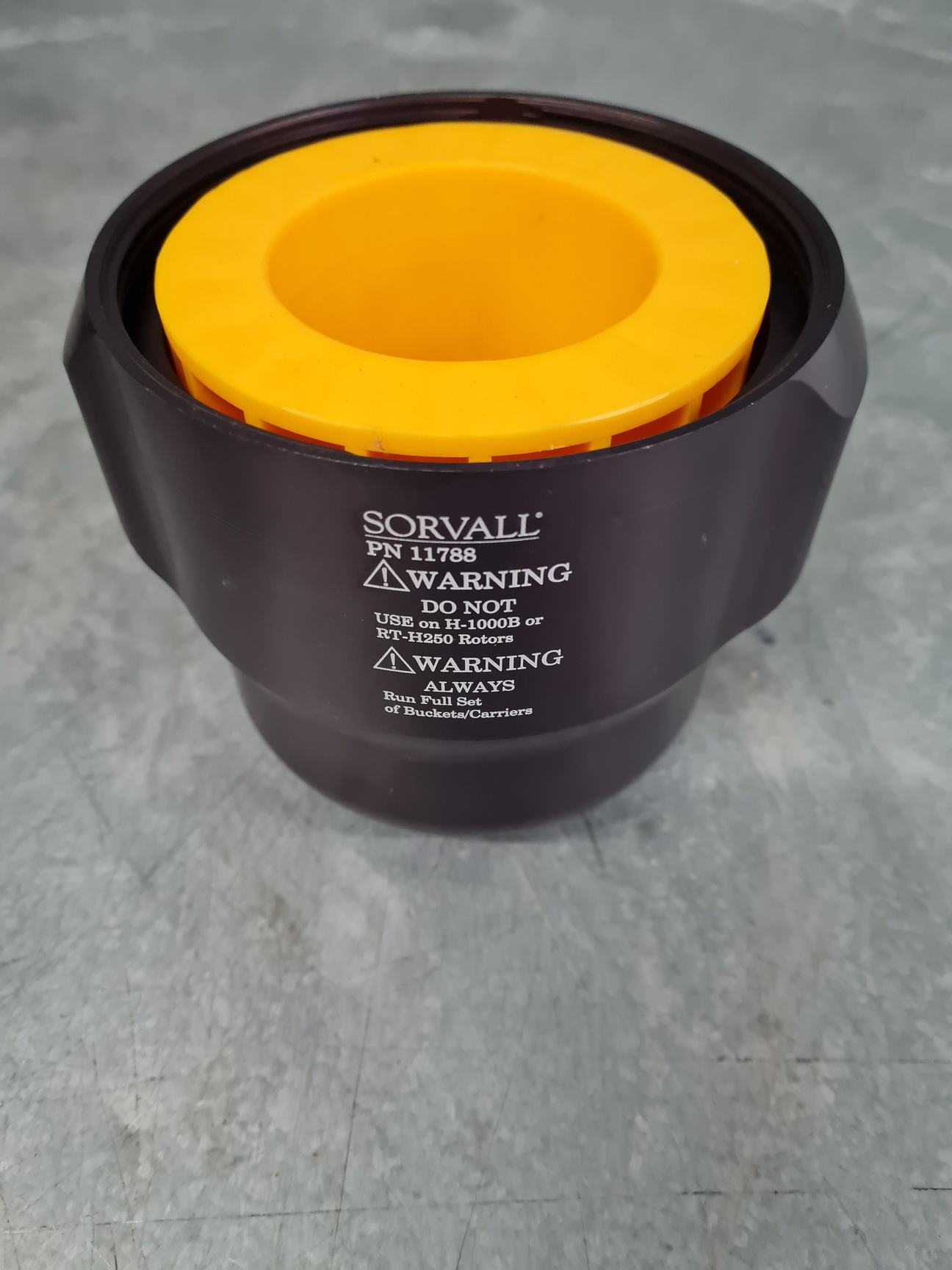 Sorvall CH3000 4700RPM Swing Arm Centrifuge Rotor & 4 x 11788 750ml