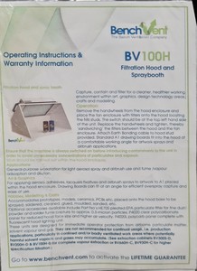 Thumbnail image of BenchVent BV100H Airbrush Spray Booth