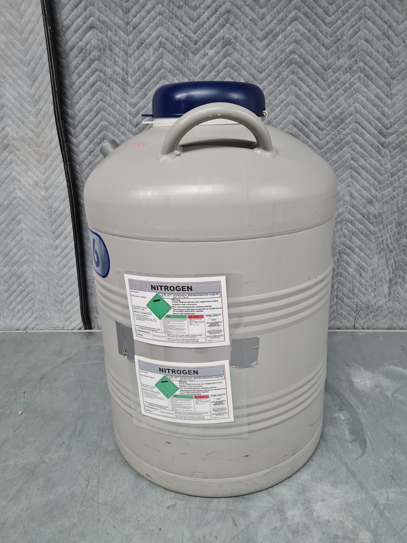 Image of Statebourne Cryogenics Bio 36 Liquid Nitrogen Storage Dewar Lab