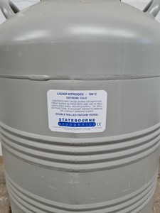 Thumbnail image of Statebourne Cryogenics BIO 36 Liquid Nitrogen Storage Dewar Lab