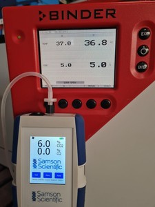 Thumbnail image of Binder Model CB 150 CO2 Laboratory Incubator Lab 