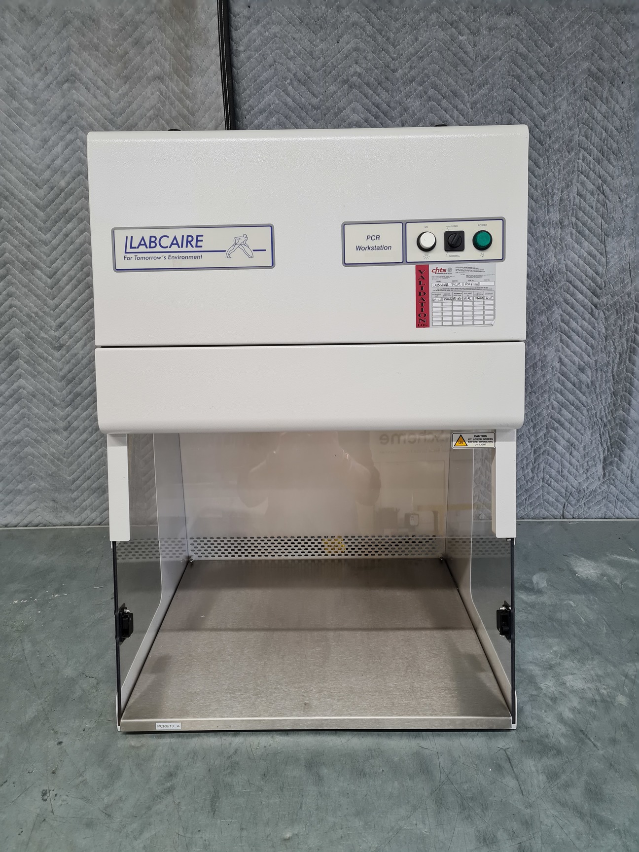 Image of Labcaire Systems Ltd PCR 6 Workstation Lab - Missing Door