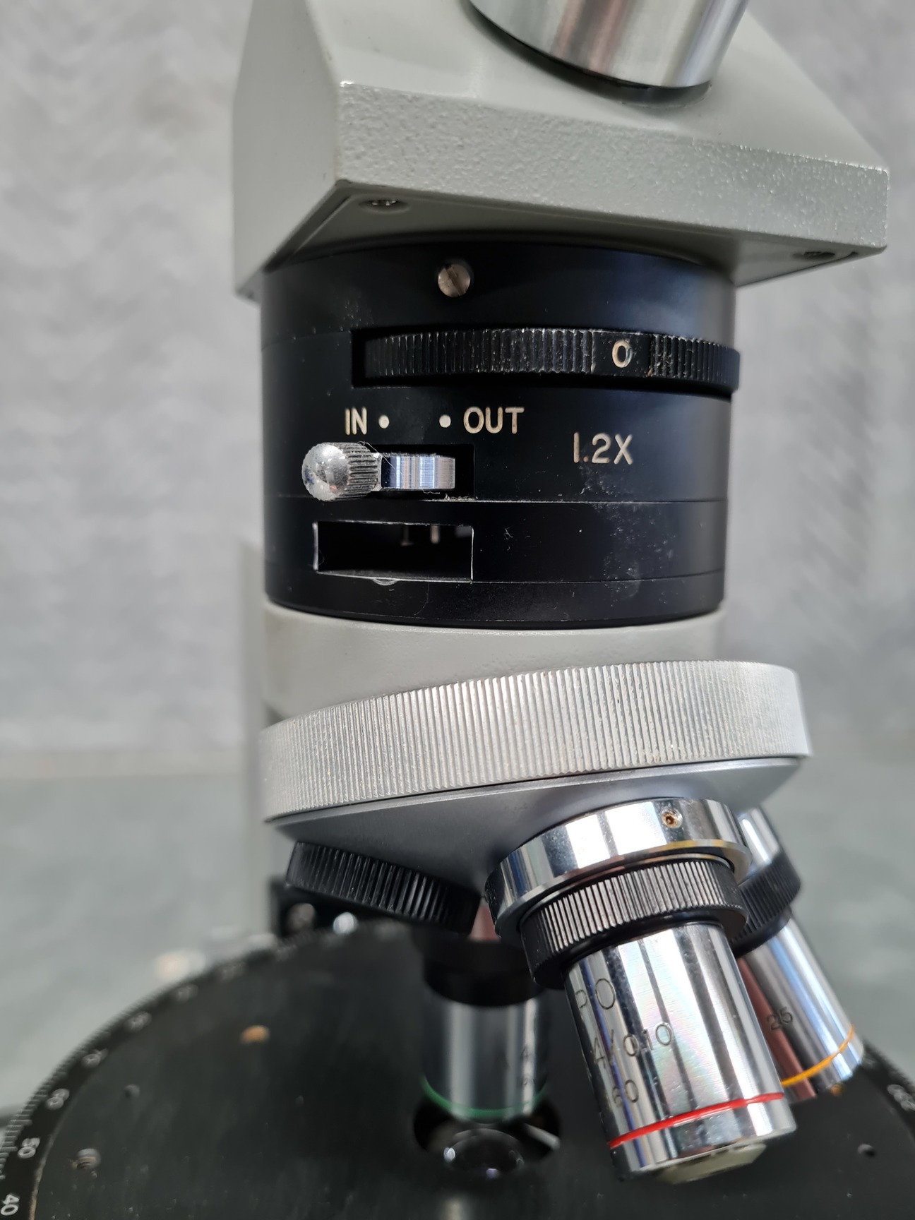 Image of Kyowa Tokyo Compound Monocular Microscope with 3 x Objectives Lab