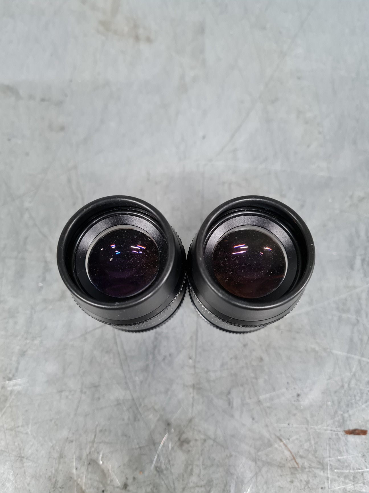 Image of Pair of Leica 507800 MC PLAN 10x25 M Microscope Eyepieces Lab