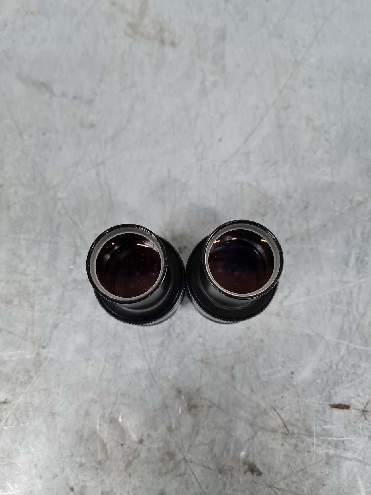 Image of Pair of Leica 507800 MC PLAN 10x25 M Microscope Eyepieces Lab