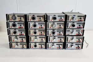 Thumbnail image of 16 x Farnell LF1 Sine Square Oscillator Signal Generators Lab