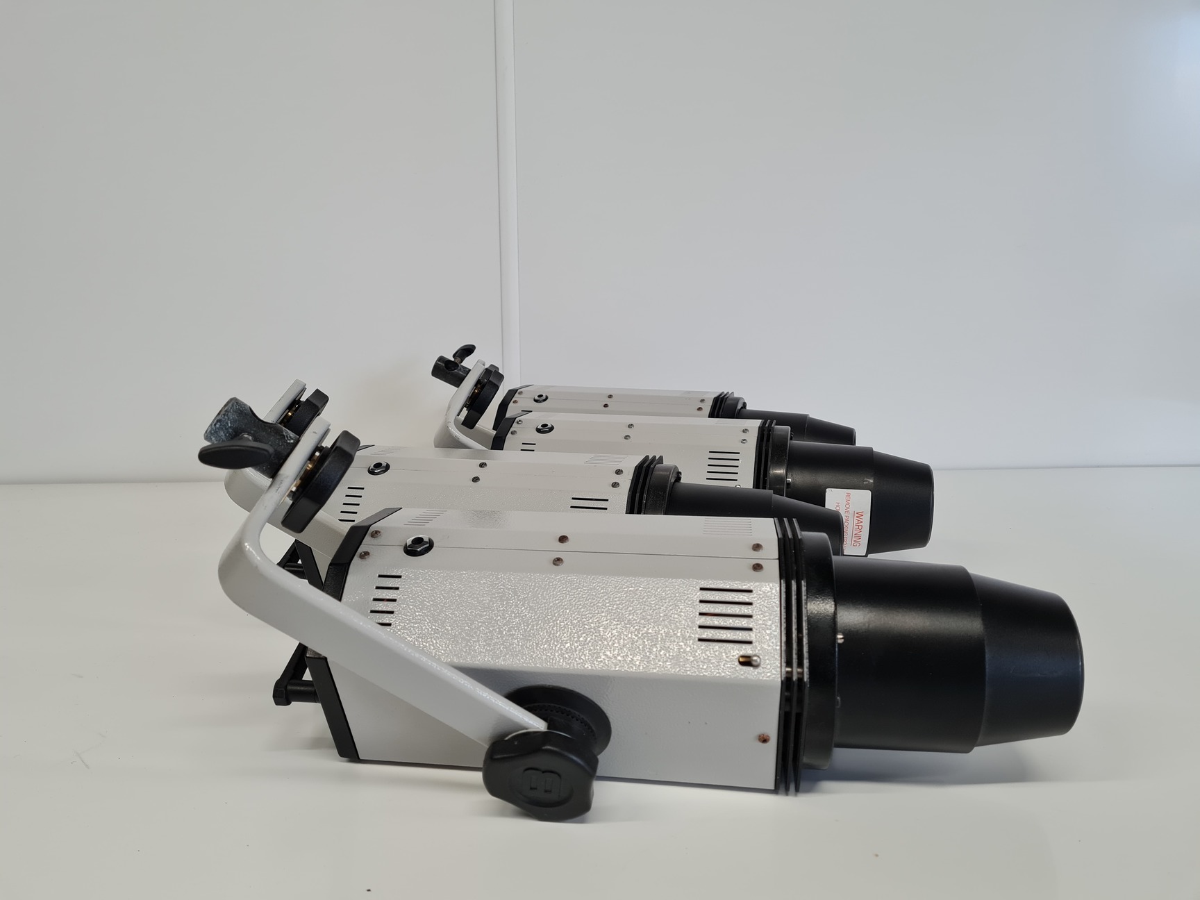 Image of 4 x Bowens Prolite 100 Commercial Photography Studio Flash Head Lights 