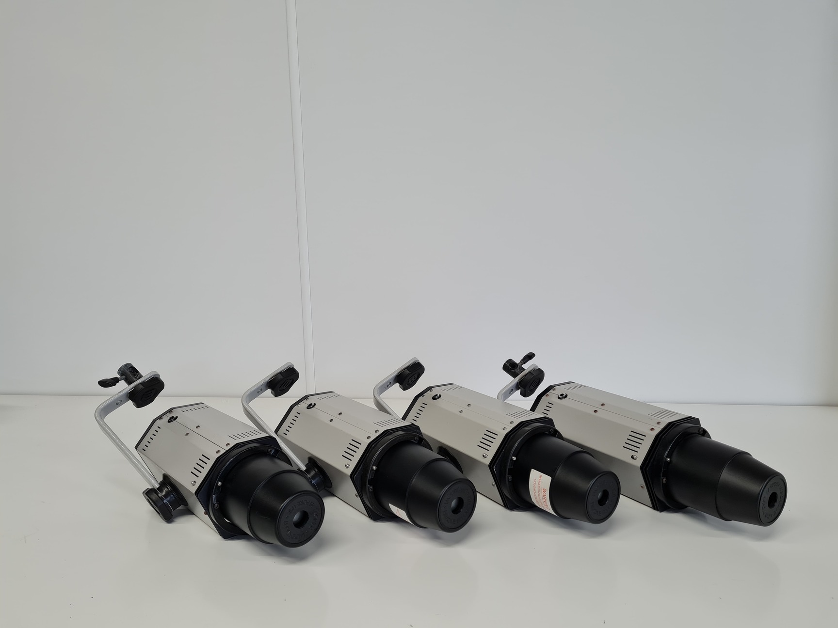Image of 4 x Bowens Prolite 100 Commercial Photography Studio Flash Head Lights 