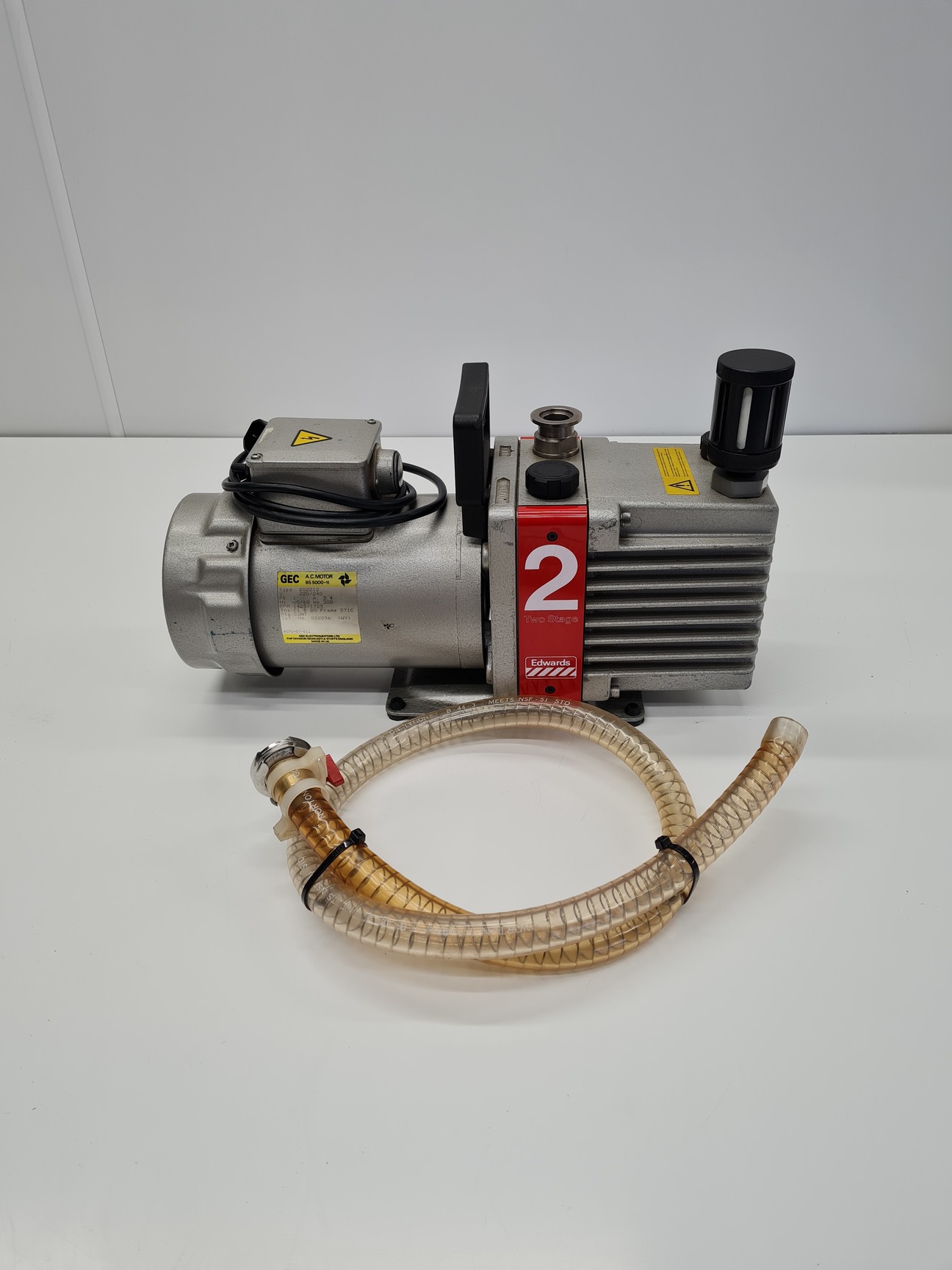 Image of Edwards High Vacuum Pump 2 Two Stage  Model: E2M2 Lab