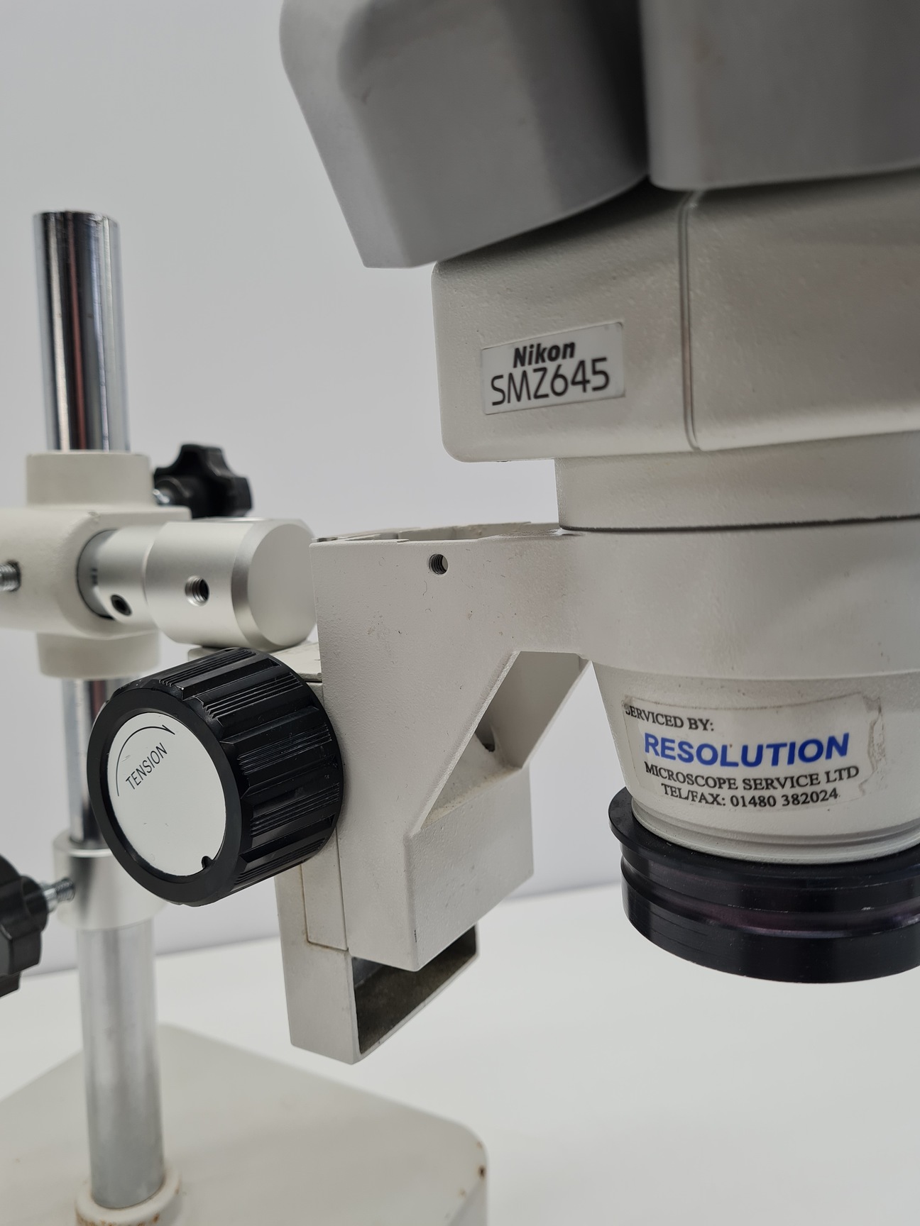 Image of Nikon Japan SMZ645 Long-Arm Stereo Zoom Microscope Lab