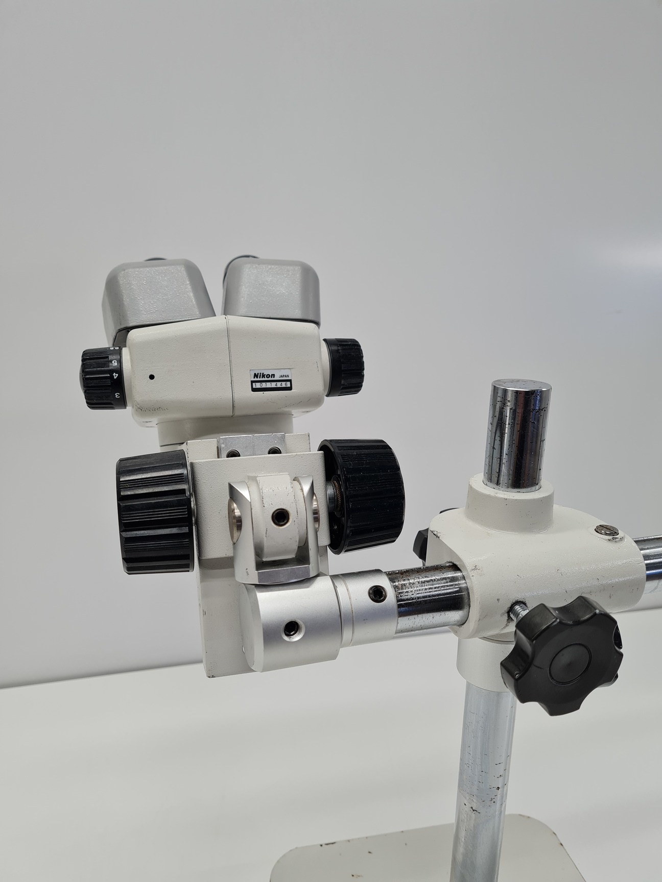 Image of Nikon Japan Long-Arm SMZ645 Stereo Zoom Microscope Lab